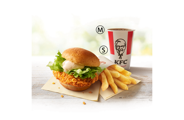 チキンフィレバーガーセット