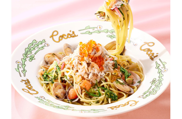 桜海老と釜揚げしらすのボンゴレパスタ