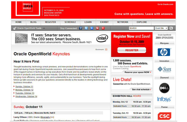 Oracle OpenWorld 2009