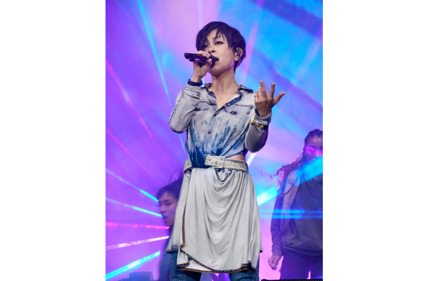 宇多田ヒカル (Photo by Kevin Mazur/Getty Images for Coachella)
