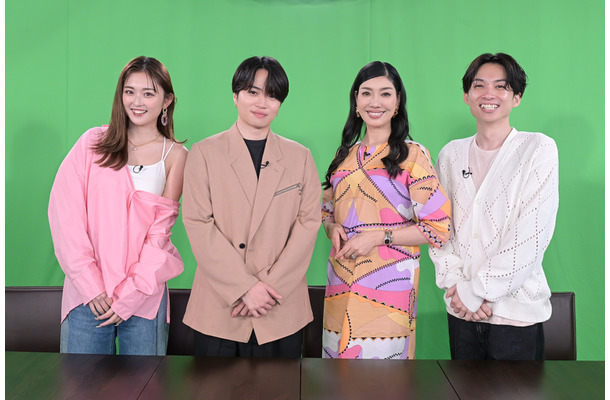 左からゆうちゃみ、菊池風磨、アンミカ、河井ゆずる（アインシュタイン）（C）MBS