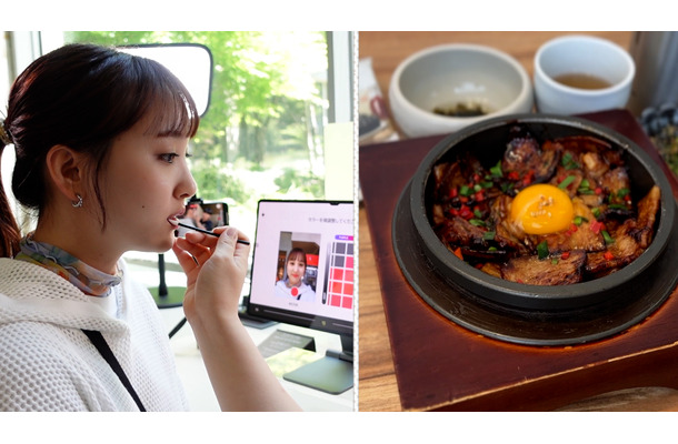 韓国のオーダーメイクとサムギョプサル釜飯（C）フジテレビ