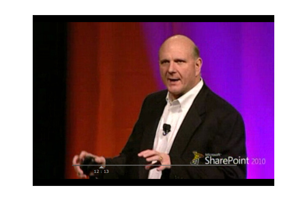 米マイクロソフト CEOのスティーブ・バルマー氏