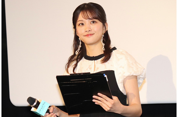 原田葵（フジテレビアナウンサー）【撮影：浜瀬将樹】
