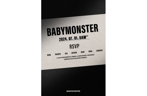 BABYMONSTER、7月1日に新プロジェクト発表へ