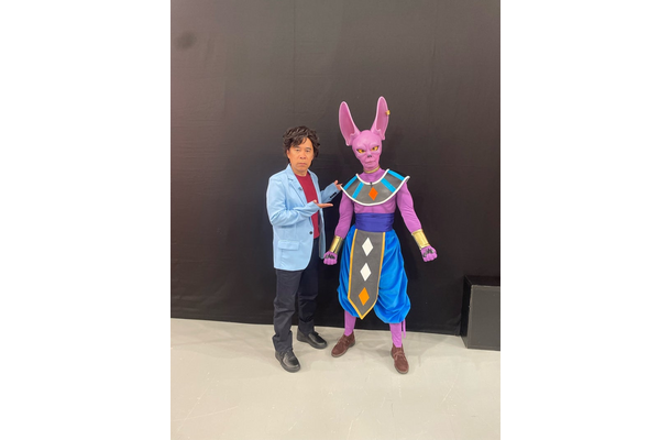 研ナオコ、漫画キャラ「破壊神ビルス」コスプレ公開　岡村隆史と2ショットも