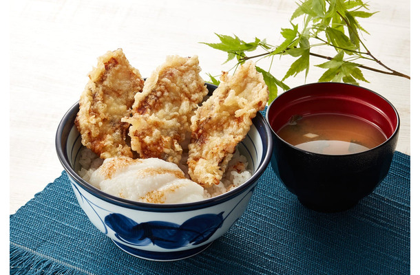 うなとろ天丼