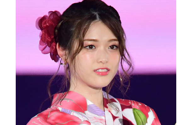 松村沙友里【撮影：岸豊】