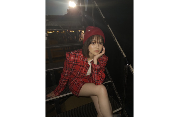 福山絢水、TGCで自慢の美脚を披露