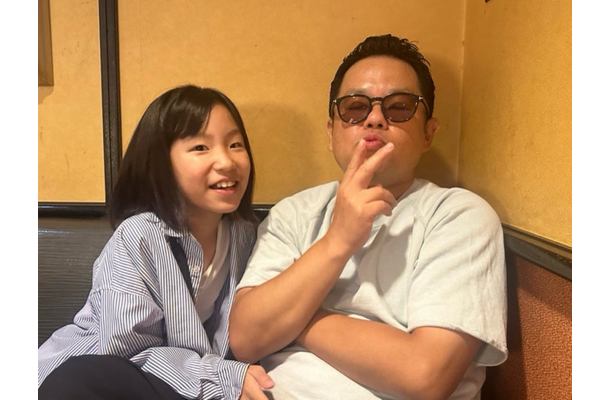 長女・ここのちゃんとダイアン津田（写真は津田の妻・りえさんの公式ブログから）