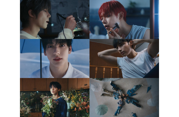 TOMORROW X TOGETHERの新曲「Over The Moon」のMVより