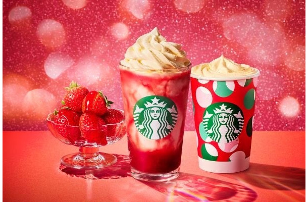 メリーベリー ストロベリー フラペチーノ、メリーベリー ストロベリー ミルク