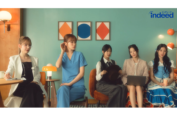 「Indeed」の新TVCMシリーズ「やってみたい仕事 SAKURA」篇