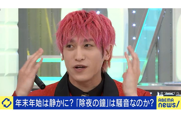 1月9日に放送された『ABEMA Prime』　（C）AbemaTV,Inc.