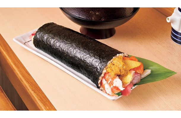 【魚力海鮮寿司】地下1階11番地12種類の海鮮巻　イートイン3,980円〈販売予定各日10点〉