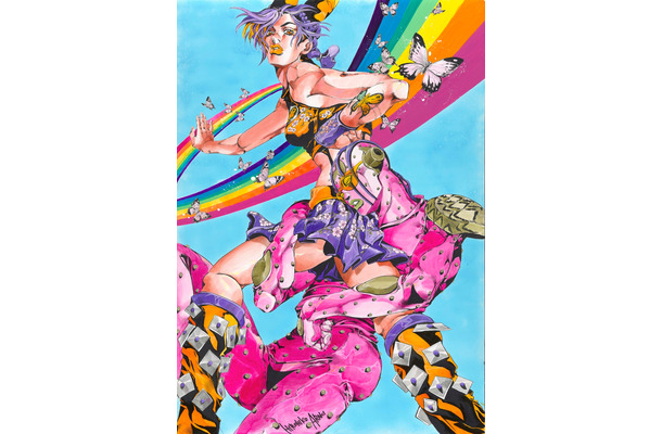 荒木飛呂彦『ジョジョの奇妙な冒険』　(C)Hirohiko Araki & LUCKY LAND COMMUNICATIONS/ Shueisha