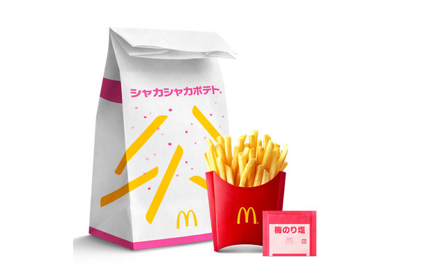 シャカシャカポテト　梅のり塩味(ポテト単品 +40円～)