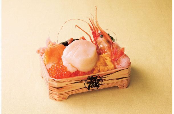 蔵「ジャンボ帆立と特大ボタンエビの豪快弁当」3,564円