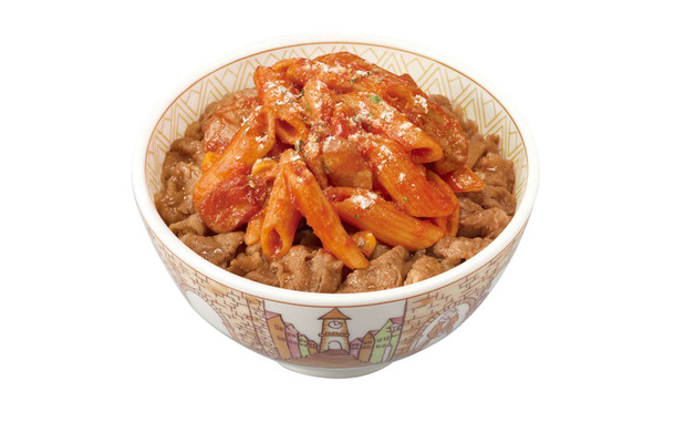 ナポリタン牛丼（並盛）690円