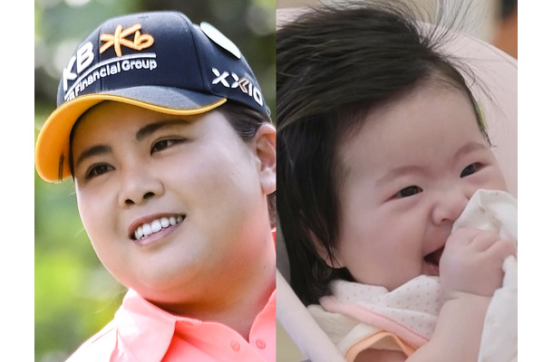 リオ五輪金の“韓国ゴルフ女帝”、テレビ初公開の「生後150日の娘」が可愛すぎて共演者もメロメロ