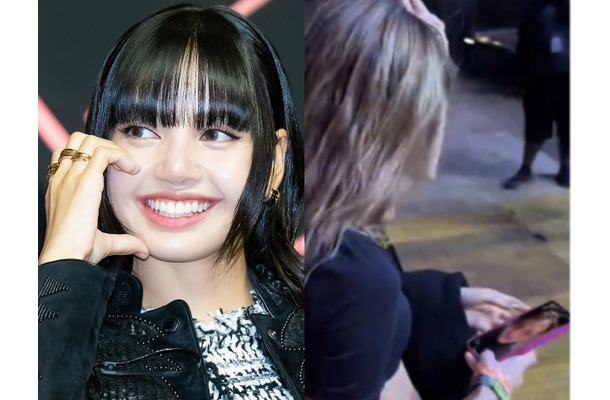 BLACKPINK・リサ、スマホのホーム画面が“ヴィトン三男”の顔写真？交際が順調に進んでいると話題に