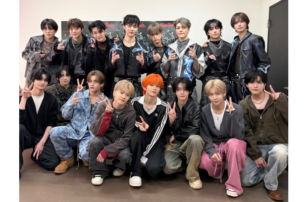 HYBEの新星aoen、先輩・＆TEAMと感動の再会…グループショット初公開！