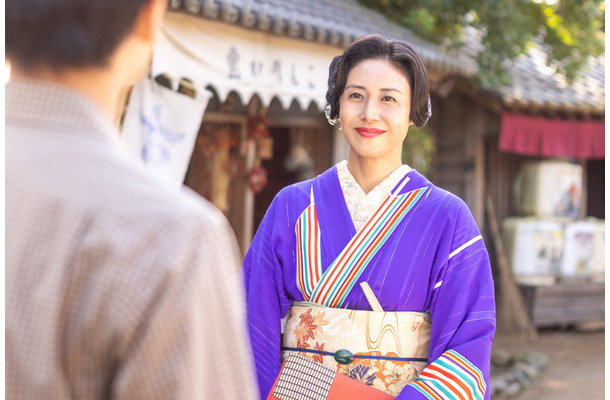 朝ドラ『あんぱん』登美子役の松嶋菜々子　（C）NHK