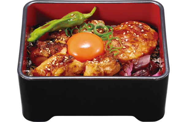 とろたま炭火焼き鶏重