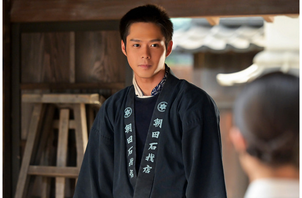 朝ドラ『あんぱん』原豪役の細田佳央太　（C）NHK