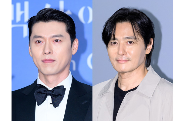 ヒョンビン、髭を生やした近影が話題！俳優チャン・ドンゴンらと「見てるだけで癒される」豪華ショット