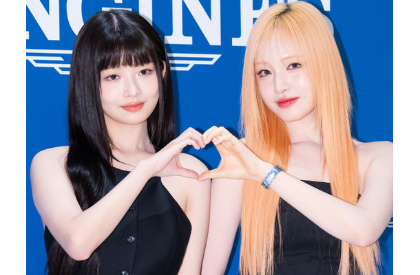 顔面最強コンビ！IVE・レイ＆リズ、ゼロ距離の“カップルズ”ショットにファン歓喜「尊い…」【PHOTO】