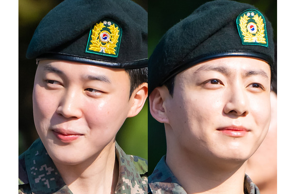 除隊したBTS・JIMINとJUNG KOOK「軍隊で10kg太った」「年を取るほど落ちにくく」…ライブ配信で率直な心境