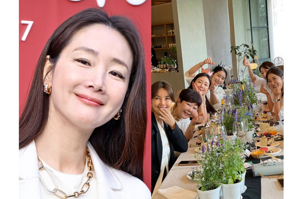 『冬のソナタ』から23年…チェ・ジウ、50歳の誕生日パーティーに人気女優が勢ぞろい「娘は今5歳よ」