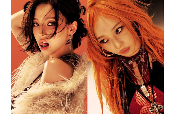 限界突破の“強烈ビジュアル”！aespa・カリナ＆ジゼル、新曲『Dirty Work』コンテンツで圧巻の存在感