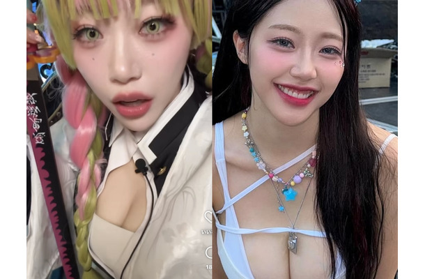 AV女優にデビュー勧められた元K-POPアイドル、初コスプレ披露！日本の大ヒットアニメの“あのキャラ”に【PHOTO】