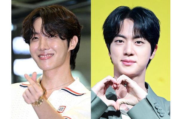 “変わらぬ友情”に感動…BTS・J-HOPE、JINの初ソロコンを観客席から全力応援！【PHOTO】