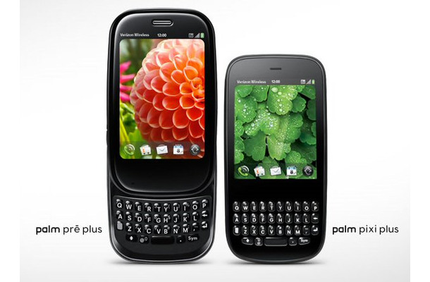 「Palm Pre Plus」「Palm Pixi Plus」