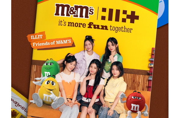 K-POPグループ初！ILLIT、チョコレートブランド「M&M’S」のアジアアンバサダーに抜擢
