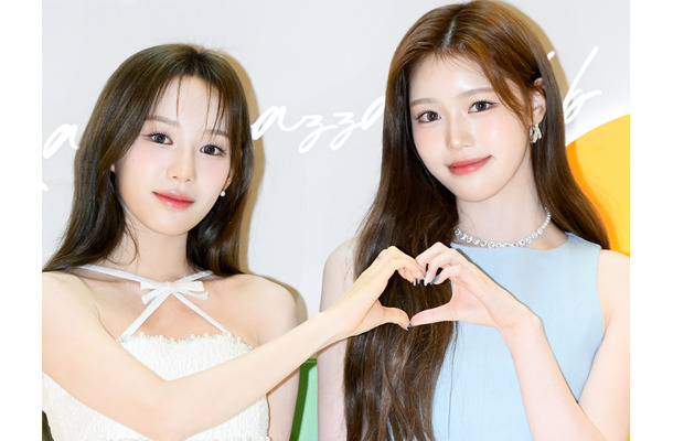 izna・サラン＆セビ、溢れる透明感で“次世代ビューティーアイコン”に！欠点ゼロの美貌に釘付け…【PHOTO】