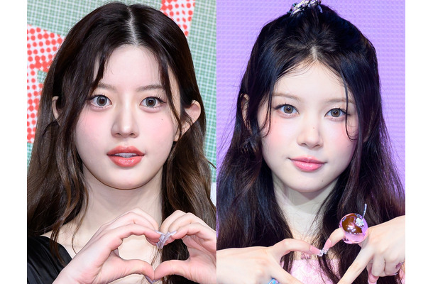 ILLIT・ミンジュ＆モカ、“双子級”のシンクロビジュアルにファンも困惑？「見分けがつかない…」【PHOTO】