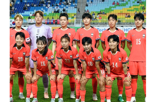 韓国女子代表、途中出場の大学生FWが劇的弾！なでしこジャパンと激闘の末ドロー決着【E-1選手権】