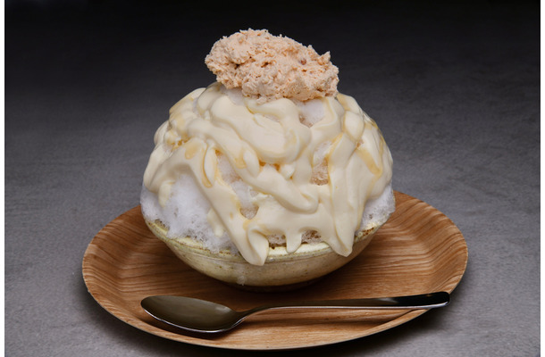 お豆腐ピーナッツ(燻製メープルシロップ仕立て)