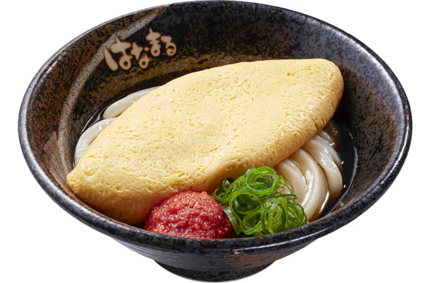 ふわとろ明太オムうどん(冷・温)：（小）820円、(中)980円