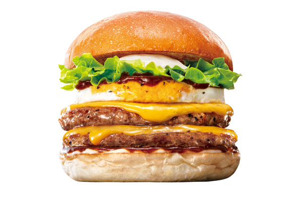 ダブルロコモコ絶品チーズバーガー　840円
