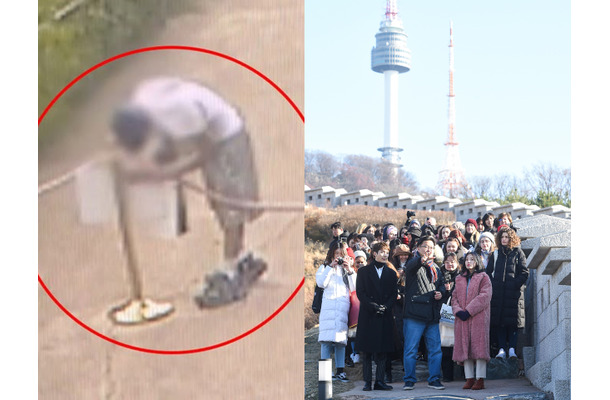 K-POPアイドルの誕生日イベントで事務所が文化遺産にステッカーを貼る問題行動　韓国教授が自国民に一喝