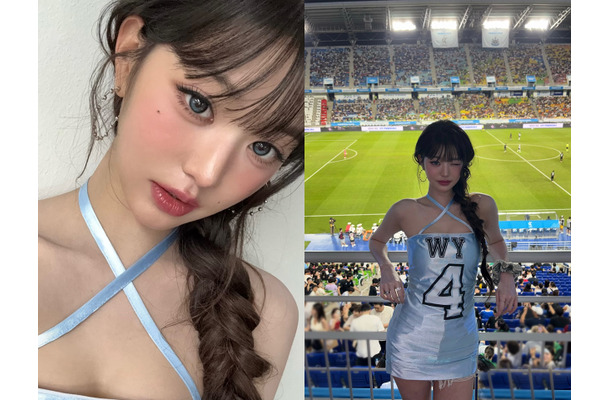 過度な“露出衣装”で「ふさわしくない」と議論になったが…IVE・ウォニョン、問題視せず堂々と再び披露【PHOTO】