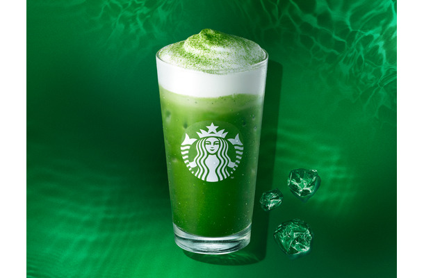 『涼み 抹茶 ムース ティー』（Iced）　TALLサイズのみ＜テイクアウト＞579円　＜店内＞590円