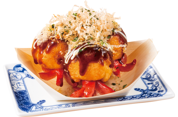 足が生えちゃった、たこ焼き［3個］（税込429円）