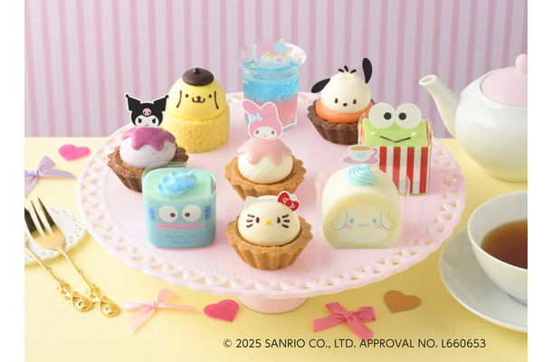 「＜サンリオキャラクターズ＞スイーツコレクション（9個入）」（税込3,564円）© 2025 SANRIO CO., LTD. APPROVAL NO. L660653　