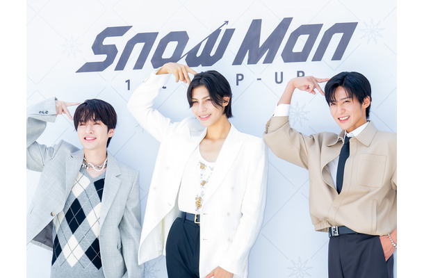 【独自写真】目黒蓮、ラウール、深澤辰哉がSnow Man韓国ポップアップストアに登場！前日には『カリスマックス』披露